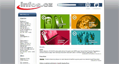 Desktop Screenshot of infos.infos.cz